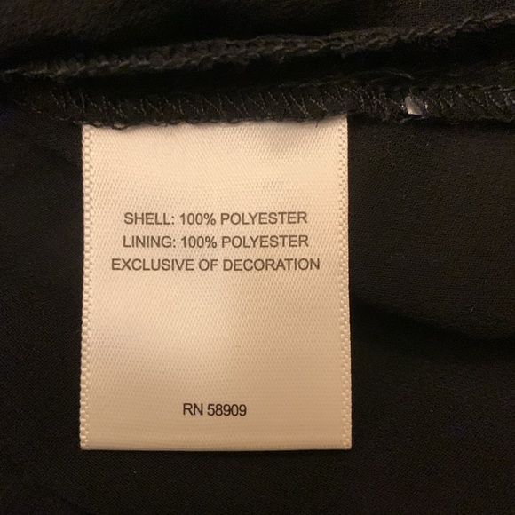 a loves a NWT Embellished Black Long Sleeve Mini Dress - Picture 15 of 16